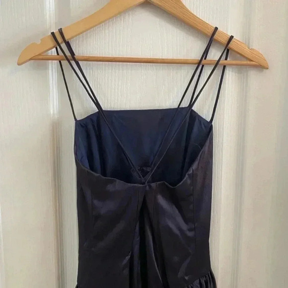 Nadine Vintage Rayon Made In USA Purple Dress Junior - Picture 6 of 10